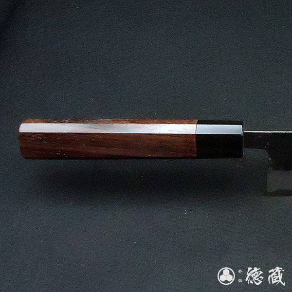 青Ｓ　切付包丁　紫檀八角柄