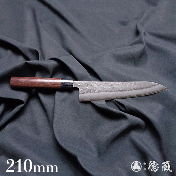 银三 梨皮润饰牛刀 焦茶色手柄