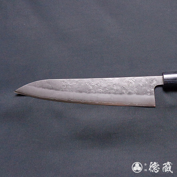 银三 梨皮润饰牛刀 焦茶色手柄