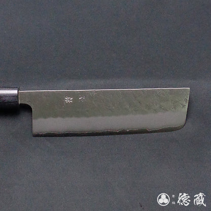 银三 梨皮润饰 菜刀 紫檀米手柄