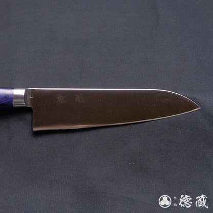 AUS8　三徳包丁　青ハンドル