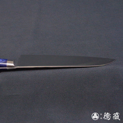AUS8　三徳包丁　青ハンドル