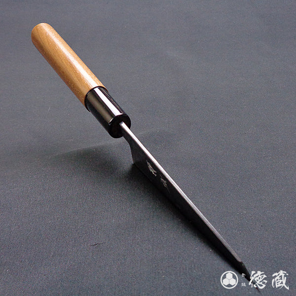 青二　黒打仕上　文化包丁　胡桃柄