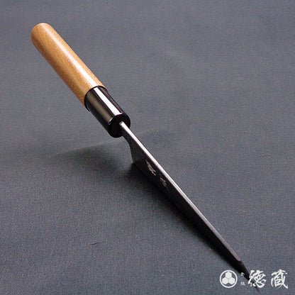 青二　黒打仕上　文化包丁　胡桃柄